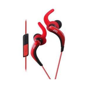 JVC Auricolari in-ear JVC Sport ETR-40 con aggancio cavo e microfono rosso